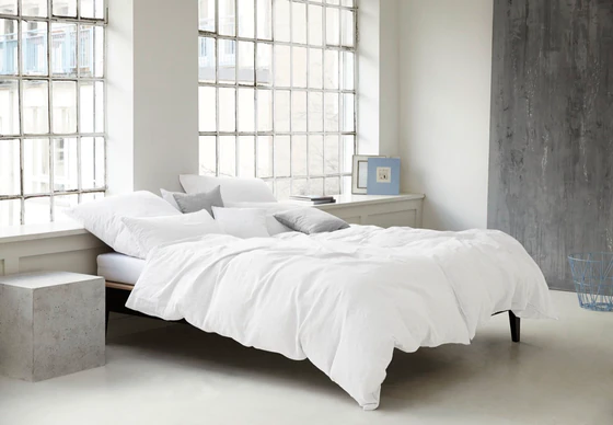 Elegante Pure-Bettwäsche 7062-0 Weiß - Atmungsaktiv & Allergikerfreundlich