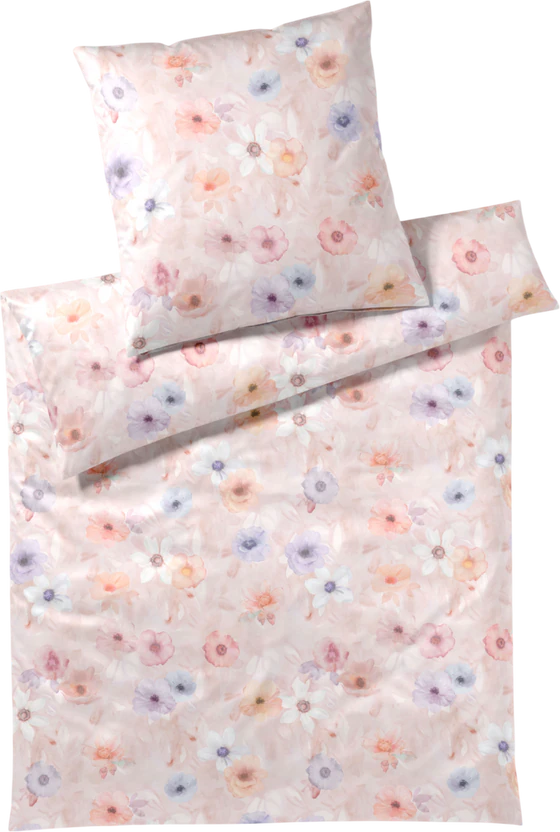 Elegante Pastel Jersey-Bettwäsche Rosarot – Weich & Hautfreundlich