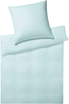 Elegante Solid Stripe Bettwäsche Mint – Weich & Atmungsaktiv