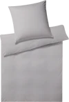 Elegante Solid Stripe Bettwäsche - Weich, Allergikerfreundlich