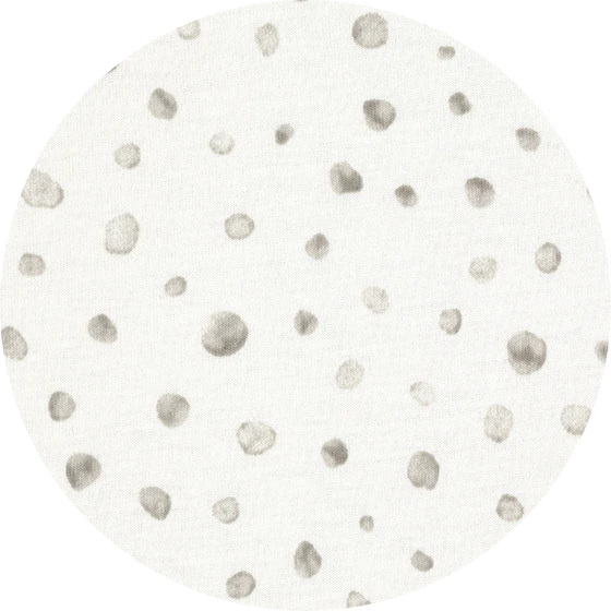 Stubenwagengarnitur ALVI Birthe Aqua Dot – 100% Baumwolle