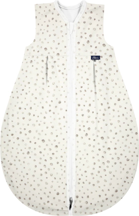 Sommerschlafsack ALVI Mäxchen light Aqua Dot Baumwolle leicht