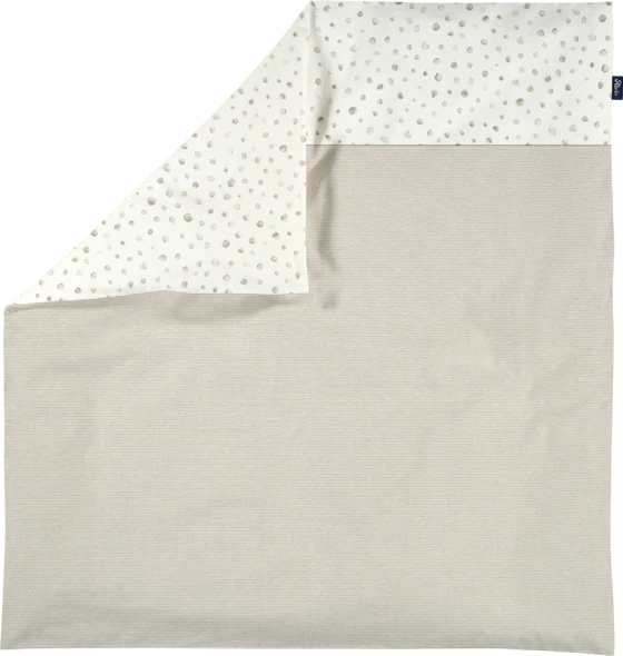 Baby-Bettwäsche ALVI Aqua Dot Baumwolle – Hautfreundlich