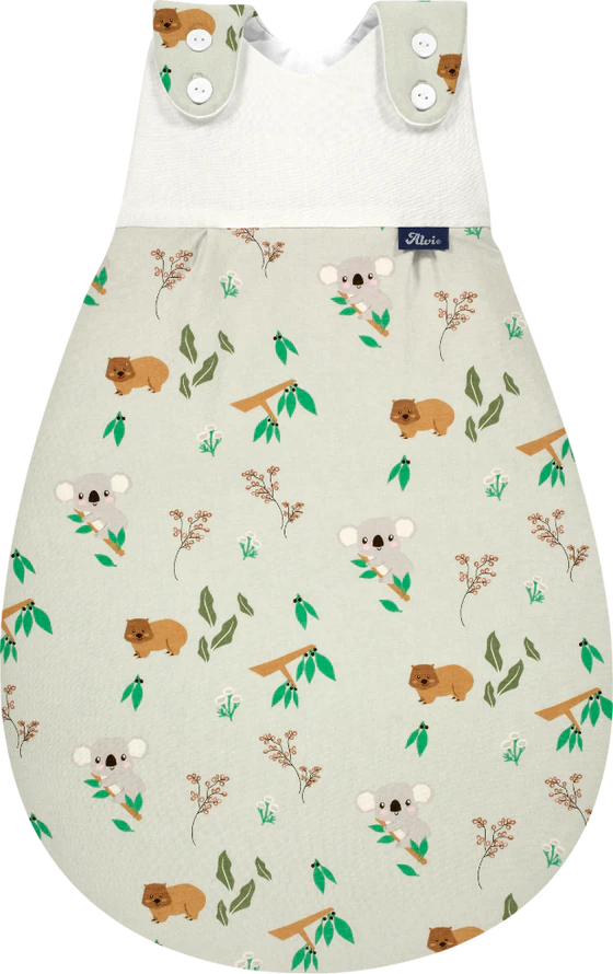 Babyschlafsack ALVI Bio-Baumwolle Koalas World allergikerfreundlich