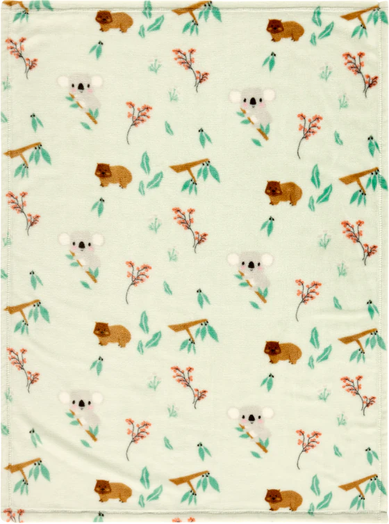 Kinder-Steppdecke ALVI Koalas World – Allergikerfreundlich, Atmungsaktiv