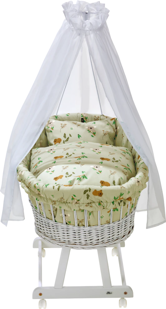 Stubenwagengarnitur ALVI Birthe Koalas World 100% Baumwolle