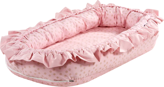 Nestchen für Babybett ALVI Curly Volant – Baumwolle Schutz