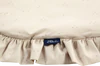 Runde Baby-Krabbeldecke ALVI Volant Baumwolle Oeko-Tex