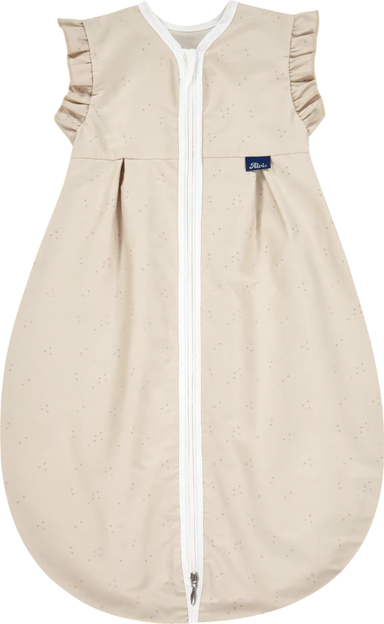 Sommerschlafsack ALVI Mäxchen Volant – 100% Baumwolle leicht