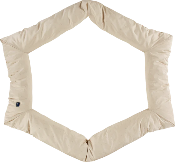 Bettumrandung ALVI Nestchen Carré Volant Baumwolle 180x35 cm
