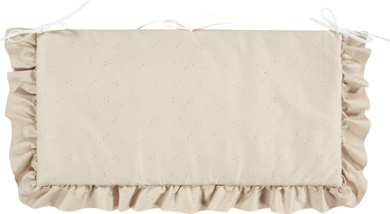 Bett-Organizer Babybett ALVI Volant 100% Baumwolle
