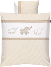 Baby-Bettwäsche-Set ALVI Olifant Bio-Baumwolle Allergikerfreundlich