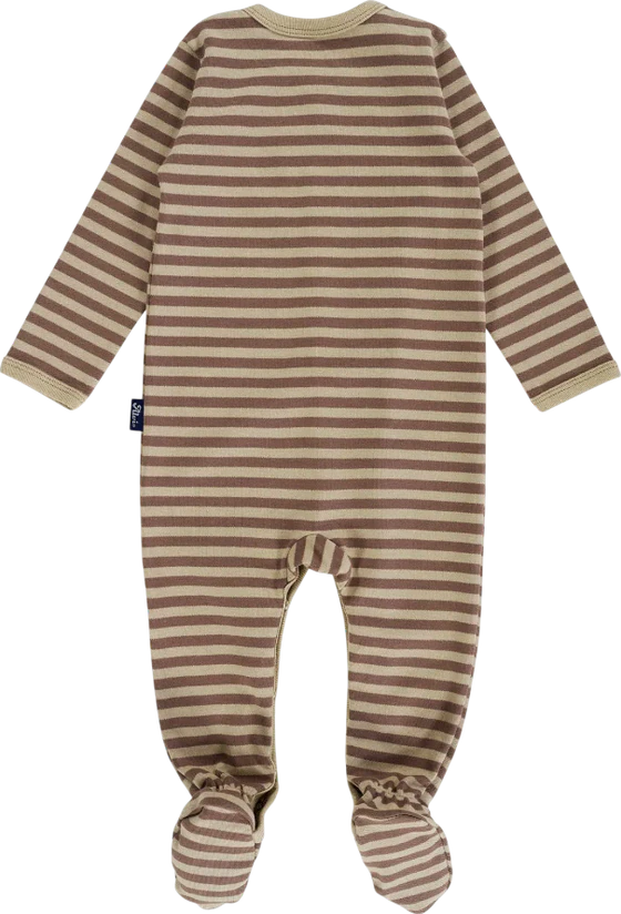 Baby-Strampler ALVI Starfish 100% Baumwolle atmungsaktiv