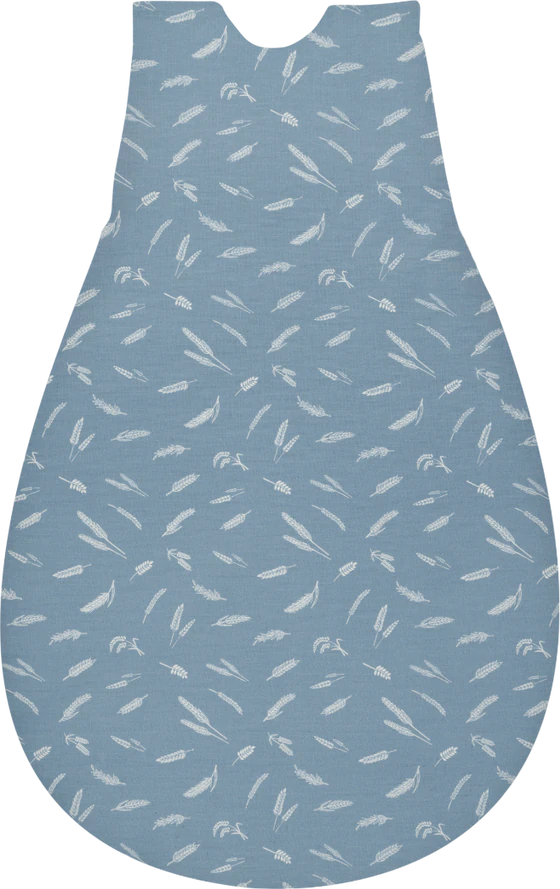 Außensack ALVI Baby-Mäxchen Earth blau – Atmungsaktiv Baumwolle