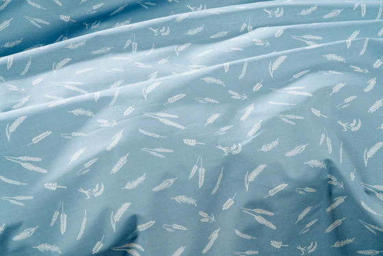Bettwäsche-Set Baby ALVI Earth Blau 100% Baumwolle weich