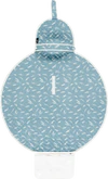 Mobile Wickelunterlage ALVI Earth blau – Wasserabweisend, Oeko-Tex