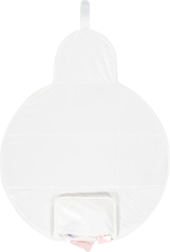 Mobile Wickelunterlage ALVI Earth orange – Kompakt & Wasserabweisend