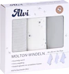 Mullwindeln ALVI Molton-Windeln Faces 100% Baumwolle Saugstark