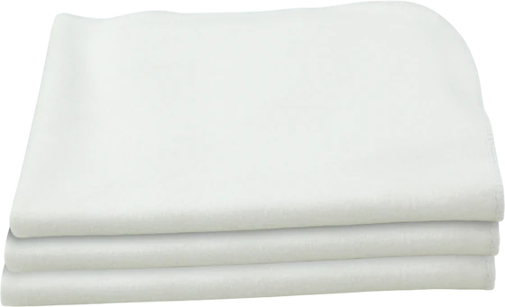Mullwindeln ALVI 3er Pack Weiß – Weich & Saugfähig Baumwolle