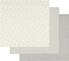 Mullwindeln ALVI Faces 80x80 cm – 100% Baumwolle, weich