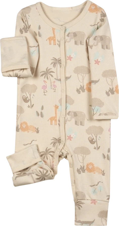 Baby-Schlafanzug ALVI Organic Jungle 100% Bio-Baumwolle
