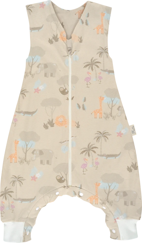Baby-Schlafanzug ALVI Jungle 100% Baumwolle leicht atmungsaktiv