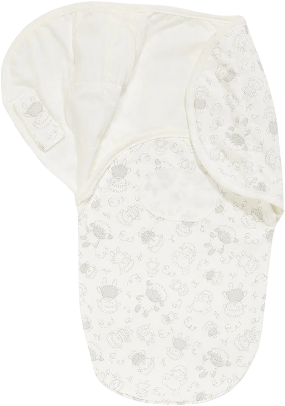 Pucktuch ALVI Harmonie Schäfchen beige – Weich & Atmungsaktiv