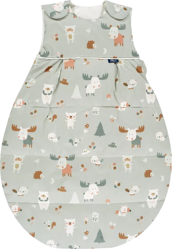 Babyschlafsack Daunen ALVI Baby-Forest 100cm – Atmungsaktiv Baumwolle
