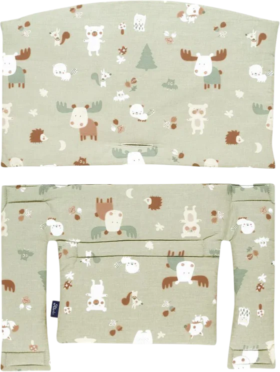 Sitzkissen-Set ALVI Baby Forest – Baumwolle, weiche Polsterung