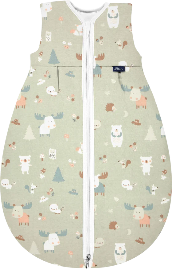 Babyschlafsack ALVI Mäxchen Thermo Baumwolle Baby Forest