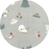 Baby-Steppdecke ALVI Microfaserdecke Forest – Weich & Atmungsaktiv