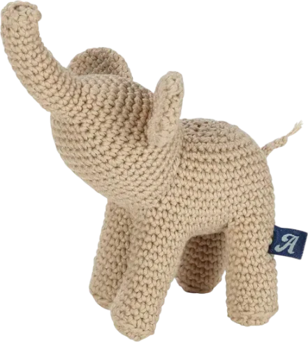 Plüschtier ALVI petit éléphant – Kuschelweich & Sicher