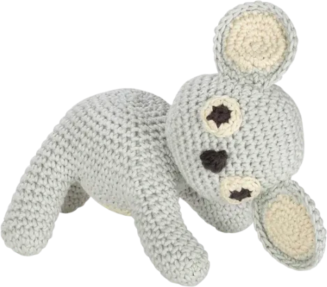 Plüschtier ALVI Koala Grau – Weiches Baby-Schmusetier