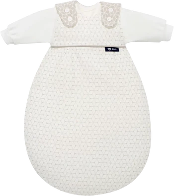 3-teiliges Baby-Schlafsack-Set ALVI Baby-Mäxchen taupe Baumwolle