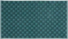 Badvorleger Möve Monochrome Check Coral – Saugstark & Schnell Trocknend