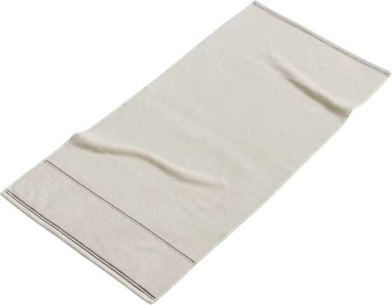 Handtuch Möve Vibrant Opulence Ivory Glanzstreifen Baumwolle
