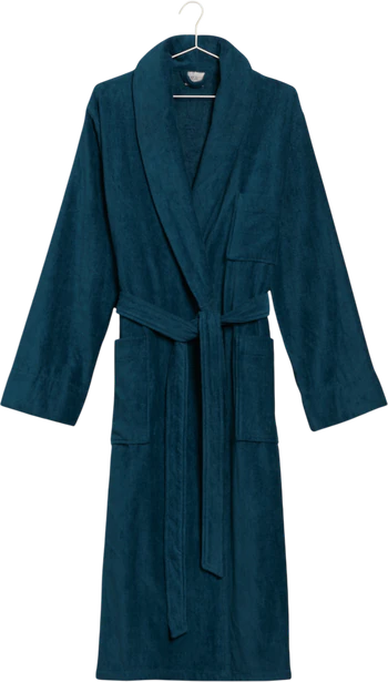 Damen-Bademantel Möve Vibrant Opulence sea green Baumwolle