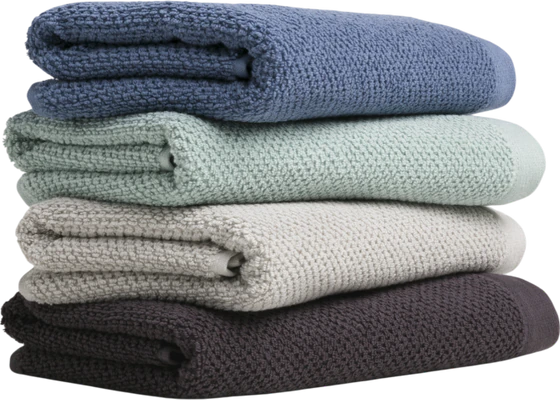 Gästehandtuch Möve Bliss Perlstruktur snow – Weich & Allergikerfreundlich