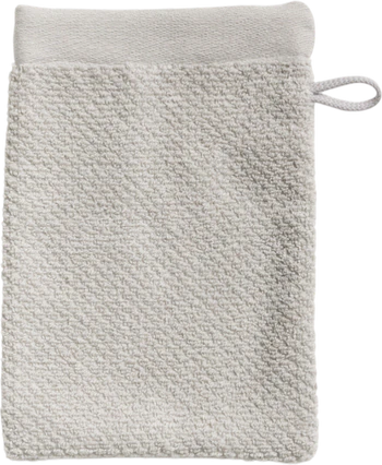 Gästehandtuch Möve Bliss Perlstruktur snow – Weich & Allergikerfreundlich