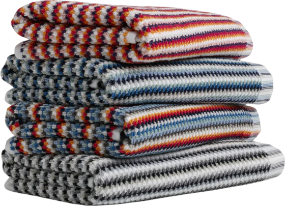 Handtuch Möve Bliss Perlstruktur bunt – Weiche Baumwolle