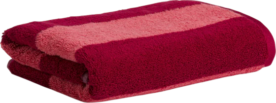 Handtuch Möve Superwuschel 50x100 ruby/coral flauschig