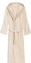 Kapuzen-Bademantel Möve Wellness 100 % Baumwolle nature