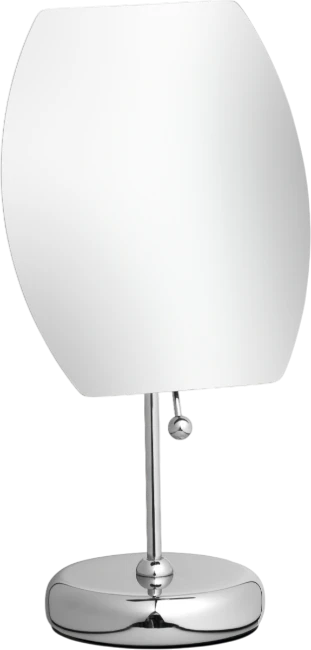 Standspiegel Möve Mirror Silber – Verchromtes Design für Bad