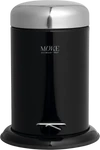 Treteimer Badezimmer Möve Push 5L Snow – Leises Soft-Close Design