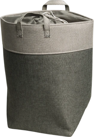 Wäschekorb Möve Canvas Grau – Filz, leicht & formstabil