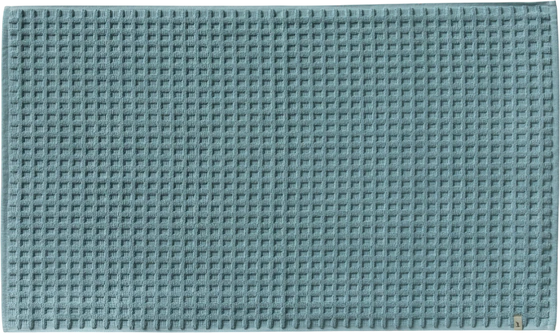 Badteppich Möve Piquée 60x60 Weiß – Saugfähig Baumwolle