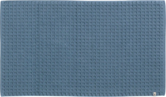 Badteppich Möve Piquée 60x60 Weiß – Saugfähig Baumwolle