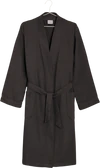 Kimono-Bademantel Möve Waffelpiquée snow – 100 % Baumwolle