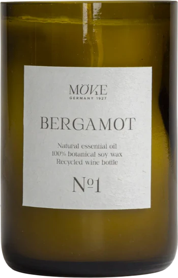 Duftkerze im Glas Möve Ø 8,5x12 cm Soja Bergamotte Vegan