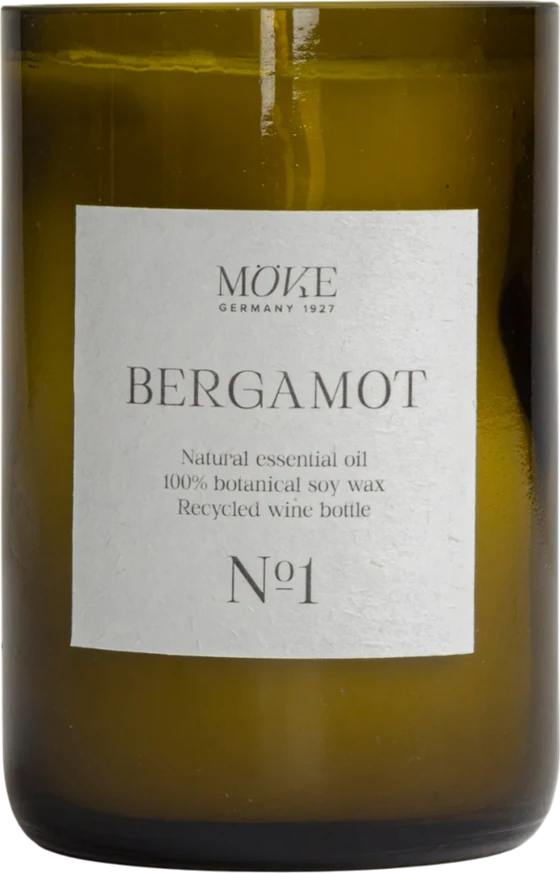 Duftkerze im Glas Möve Ø 8,5x12 cm Soja Bergamotte Vegan